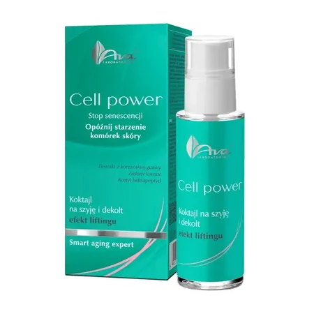 Ava Cell Power, коктейль для шеи и зоны декольте, лифтинг-эффект, 30 мл: цены и характеристики