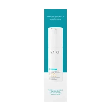 Oillan Hydrating, зволожуючий крем для обличчя SPF50+ для сухої та чутливої шкіри, 50 мл: ціни та характеристики
