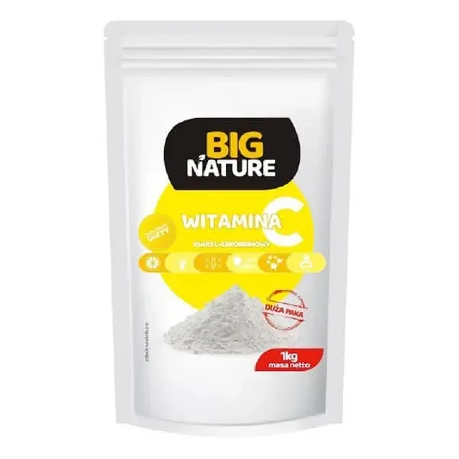 Big Nature Вітамін С, порошок, 1000 г: ціни та характеристики