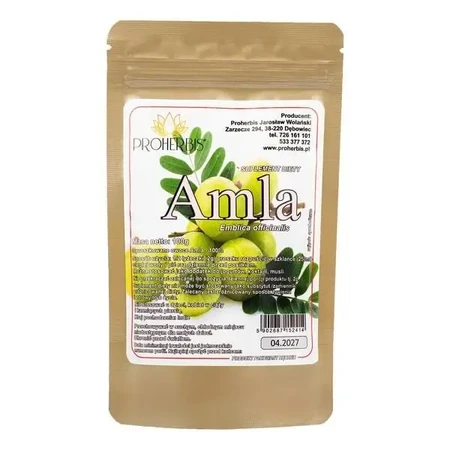 Proherbis Амла, порошок, 100 г: ціни та характеристики