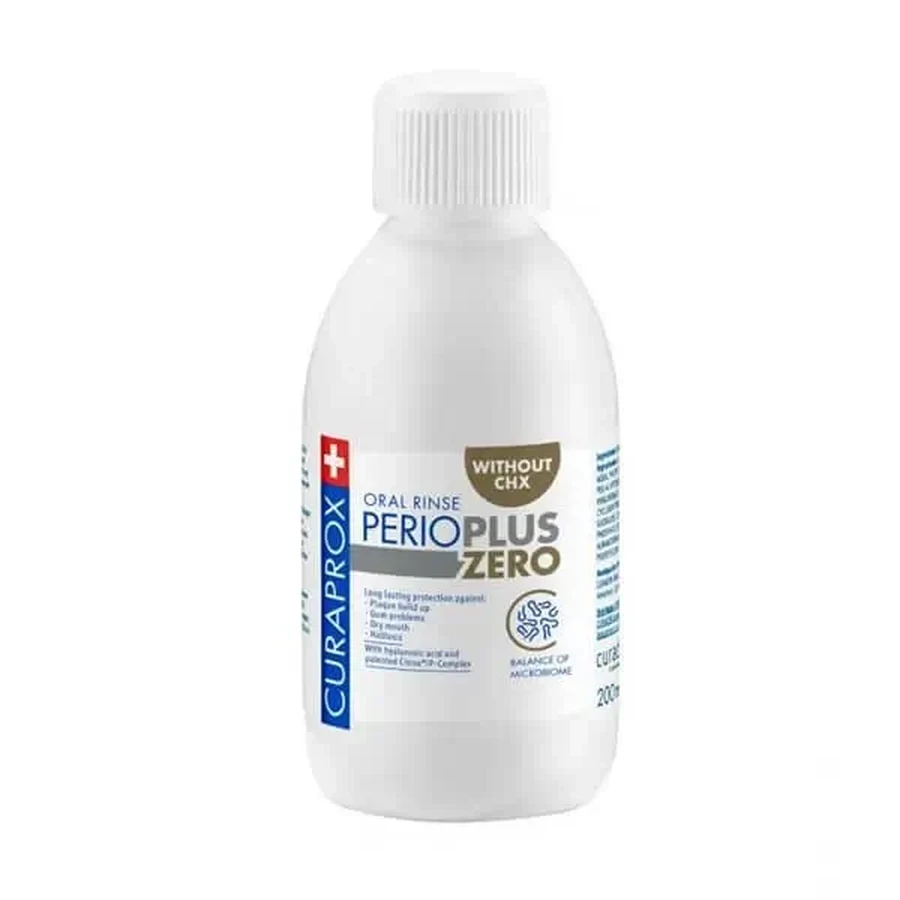 Curaprox, Perio Plus Zero, жидкость для полоскания полости рта, 200 мл: цены и характеристики