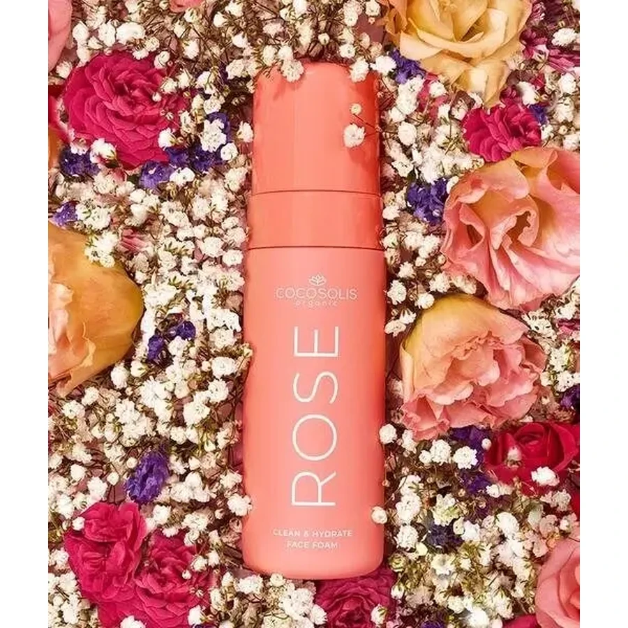Cocosolis Rose, трояндова пінка для очищення обличчя, 150 мл: ціни та характеристики