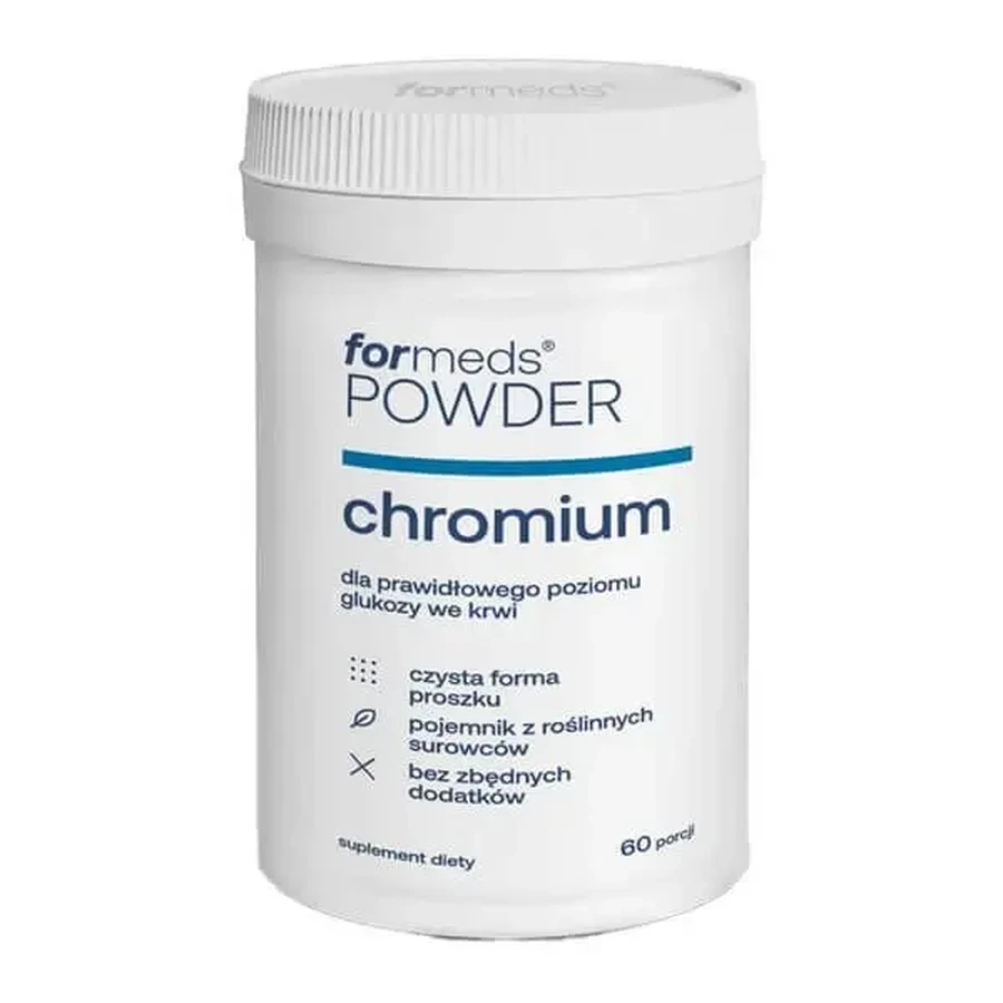 Formeds Powder chromium, порошок, 48 г: ціни та характеристики