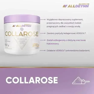 Набор из 2 упаковок Allnutrition ALLDEYNN CollaRose, порошок, вкус малины и земляники, 150 г