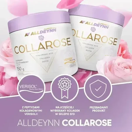 Набор из 2 упаковок Allnutrition ALLDEYNN CollaRose, порошок, вкус малины и земляники, 150 г: цены и характеристики