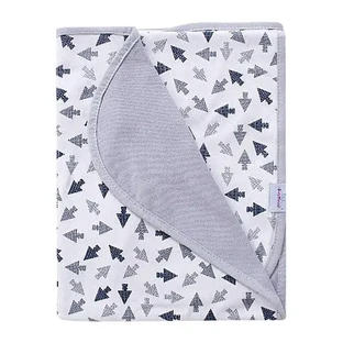 Babymatex, двустороннее бамбуковое одеяло 75x100 см, серое с стрелками, 1 шт.