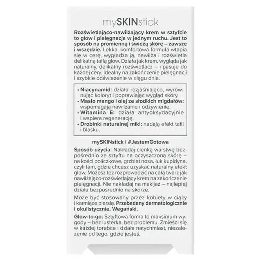 Miya Cosmetics mySKINstick, зволожуючий крем-стік для сяйва, 25 г: ціни та характеристики