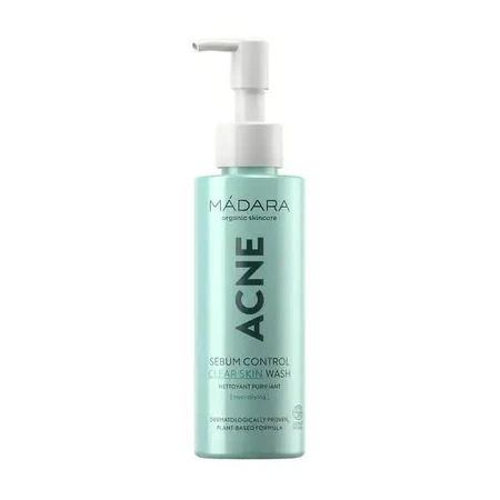 Madara Acne Sebum Control Clear Skin Wash, очищувальний гель для жирної та проблемної шкіри, 140 мл: ціни та характеристики