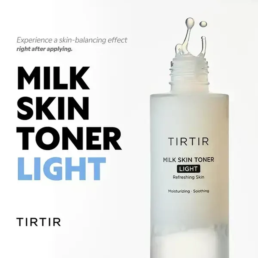 Tirtir Milk Skin Toner Light, легкий тонік для обличчя, 150 мл: ціни та характеристики
