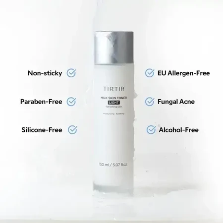 Tirtir Milk Skin Toner Light, легкий тонік для обличчя, 150 мл: ціни та характеристики