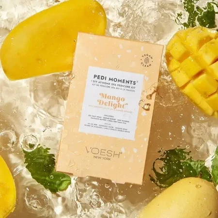 Voesh, набор для 4-этапного педикюра, «Mango Delight», 1 шт.: цены и характеристики