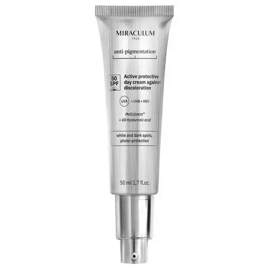 Miraculum Anti-Pigmentation, активный дневной защитный крем SPF 50, 50 мл: цены и характеристики