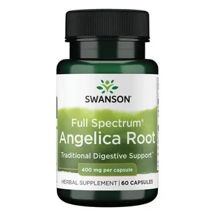 Swanson Full Spectrum Angelica Root, капсули, 60 шт.