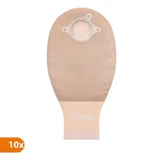 Natura+, стомный мешок с фильтром, 38 мм, бежевый с окошком, 10 шт.