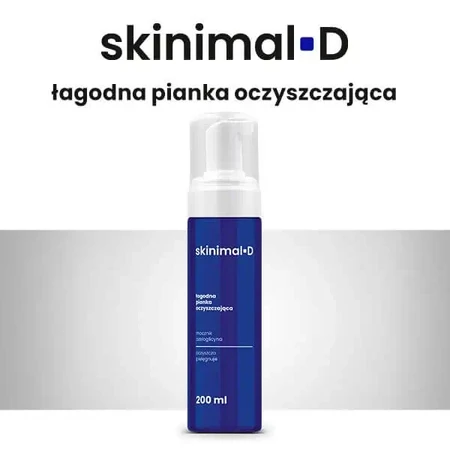 Skinimal D, м'яка очищувальна пінка, 200 мл: ціни та характеристики