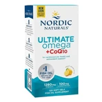 Nordic Naturals Ultimate Omega 1280 мг + CoQ10 100 мг, капсулы, с лимонным вкусом, 120 шт.: цены и характеристики