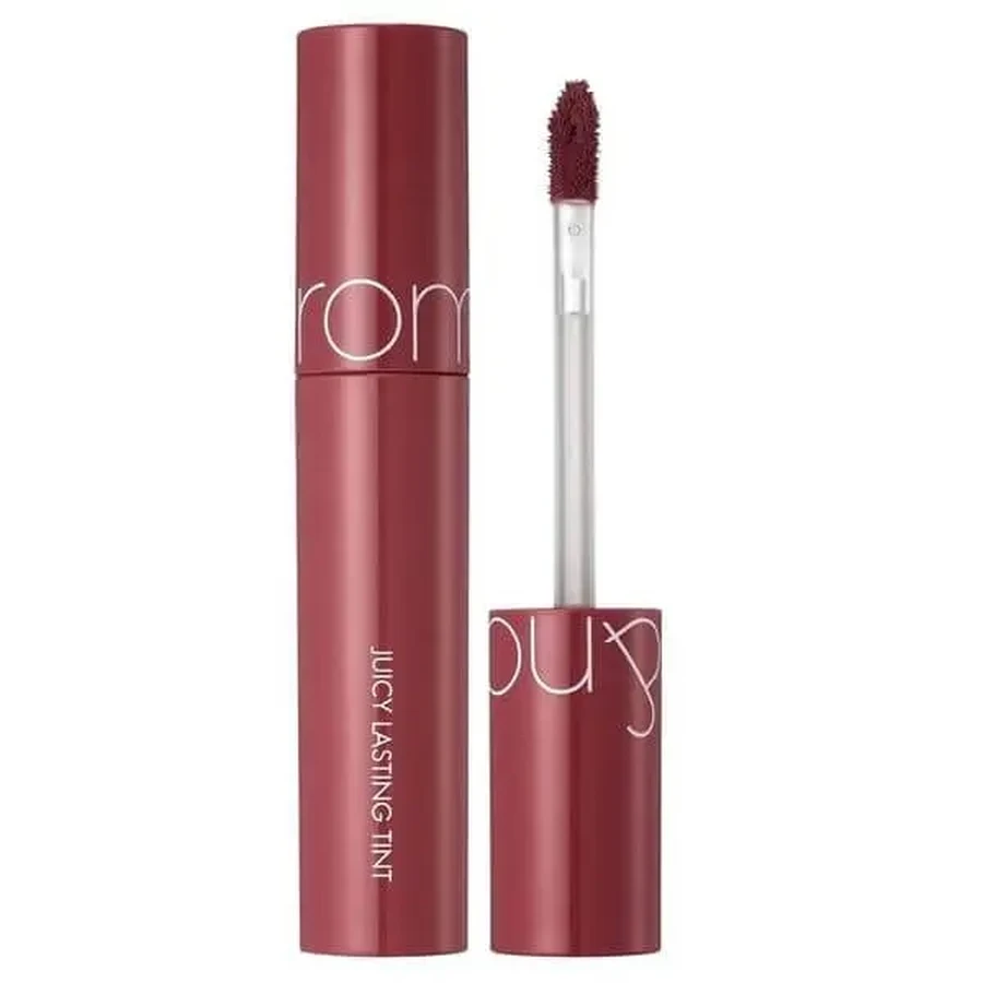 Rom&amp;nd Juicy Lasting Tint, губний блиск із насиченим пігментом, 19 Almond Rose, 5,5 г: ціни та характеристики