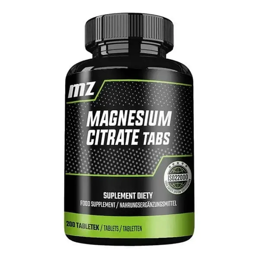 MZ Magnesium Citrate Tabs, таблетки, 200 шт.: цены и характеристики
