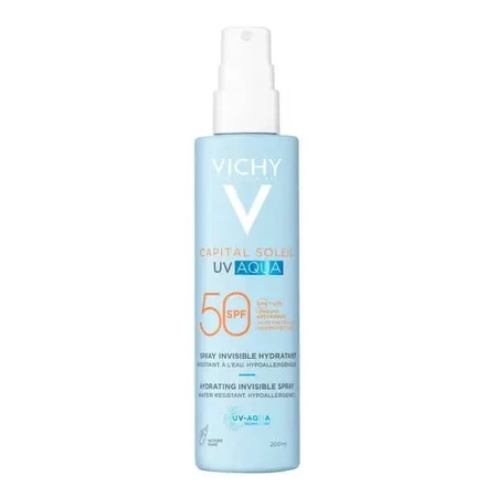 Vichy Capital Soleil UV-Aqua, защитный спрей SPF50 для лица и тела, 200 мл: цены и характеристики