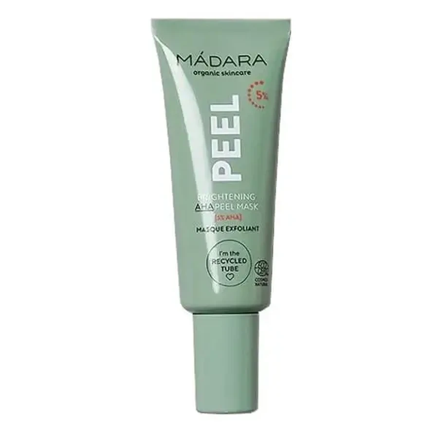Madara Peel Brightening 5% AHA Peel Mask, отшелушивающая маска, 17 мл: цены и характеристики