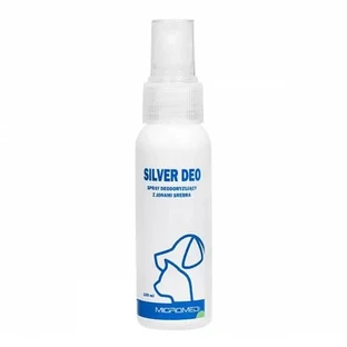 Micromed Vet Silver Deo, дезодорирующий спрей для собак и кошек, 100 мл