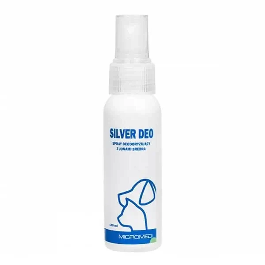 Micromed Vet Silver Deo, дезодорирующий спрей для собак и кошек, 100 мл: цены и характеристики