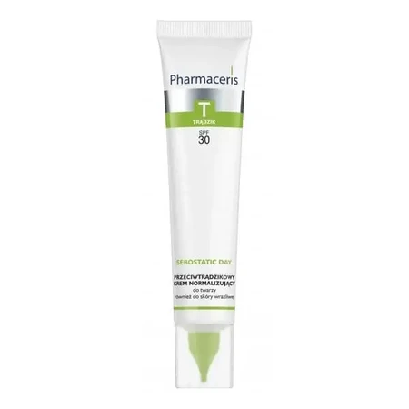 Pharmaceris T Sebostatic Day, противугровий нормалізуючий крем, SPF 30, 40 мл: ціни та характеристики