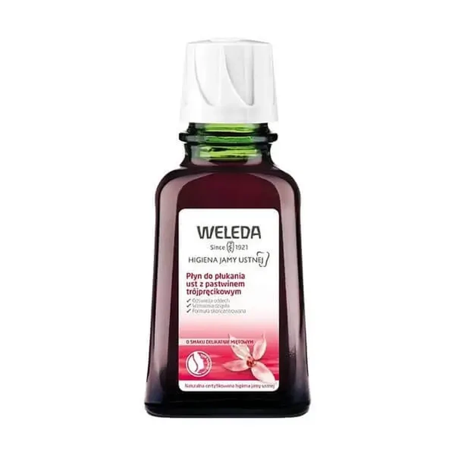 Weleda, жидкость для полоскания рта с травой тринистая, 50 мл: цены и характеристики