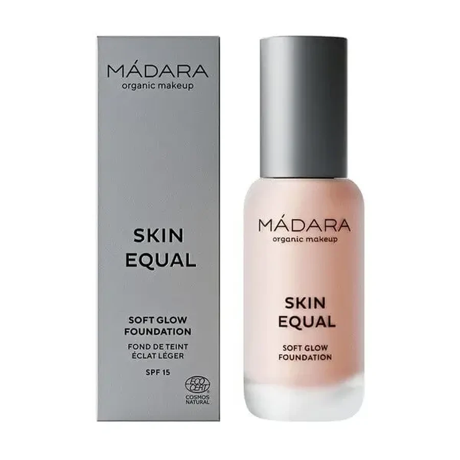 Madara Skin Equal, Soft Glow Foundation SPF15, тональний крем, Rose Ivory 100, 30 мл: ціни та характеристики