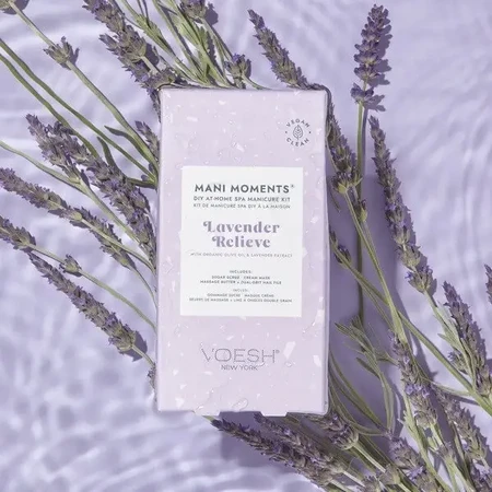 Voesh, Mani Moments, набор для маникюра, Lavender Relieve, 3 шт.: цены и характеристики