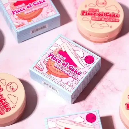 J.Cat Beauty 2 в 1 Piece of Cake Blush + Highlighter, румяна и хайлайтер 2 в 1 103 McFlirty, 12,1 г: цены и характеристики