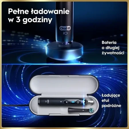 Oral-B iO 9, електрична зубна щітка, Black Onyx, 1 шт.: ціни та характеристики