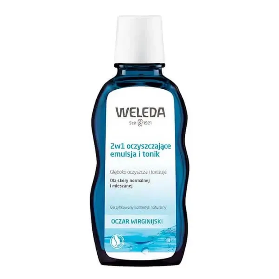 Weleda, 2 в 1: очищающая эмульсия и тоник, 100 мл: цены и характеристики