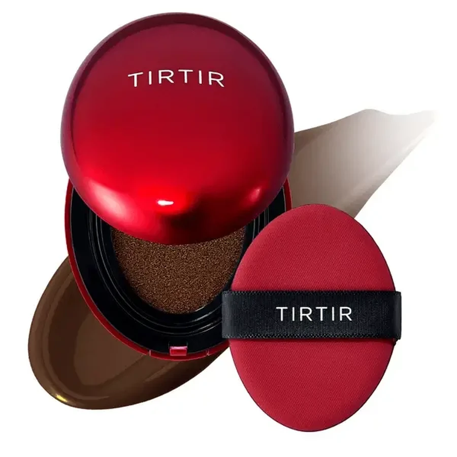 Tirtir Mask Fit Red Cushion, Fudge 51N, тональний крем у подушечці, 18 г: ціни та характеристики