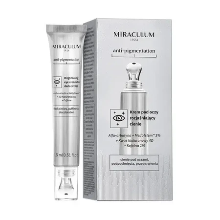 Miraculum Anti-Pigmentation, крем під очі для освітлення темних кіл, 15 мл: ціни та характеристики