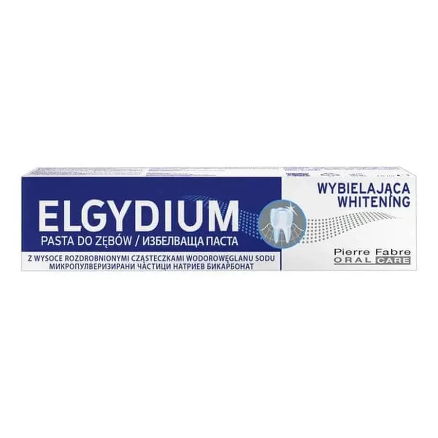 Набор Elgydium Whitening, отбеливающая зубная паста, 75 мл + Elgydium Brilliance &amp; Care, зубная паста против пигментных пятен, 30 мл: цены и характеристики