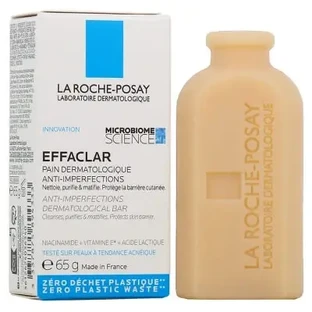 La Roche-Posay Effaclar, дерматологическое мыло против проблемной кожи, 65 г