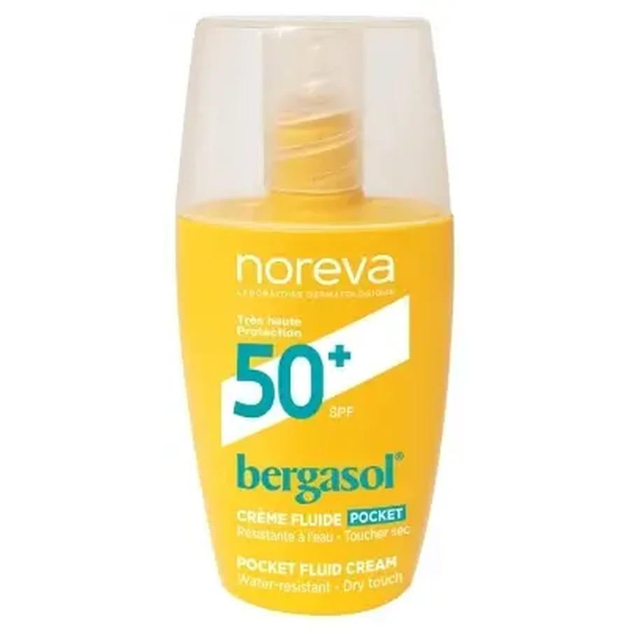 Noreva Bergasol Pocket — жидкий крем SPF 50+ 30 мл: цены и характеристики