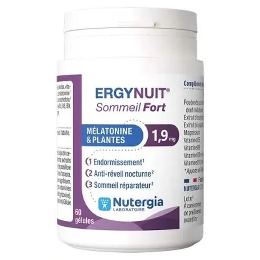 Nutergia Ergynuit Deep Sleep, 60 капсул: цены и характеристики