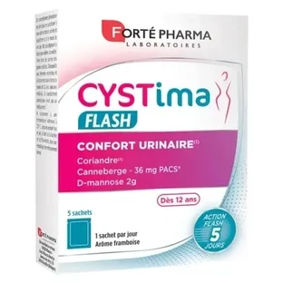 Forté Pharma Cystima Flash, 5 пакетиків