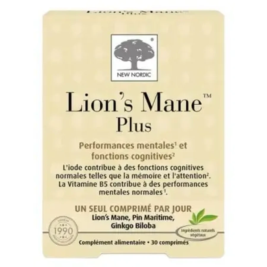 New Nordic Lion's Mane Plus, 30 таблеток: ціни та характеристики