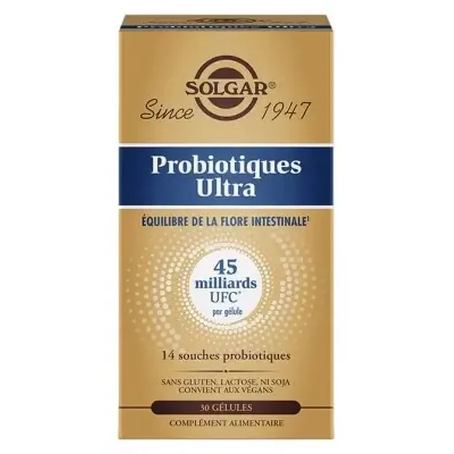 Solgar Ultra Probiotics, 30 капсул: цены и характеристики