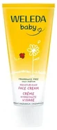 Weleda Baby Защитный крем для лица с календулой, без отдушки, 50 мл