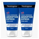 Крем для рук Neutrogena Express Absorption, упаковка з 2 штук (по 75 мл кожна)