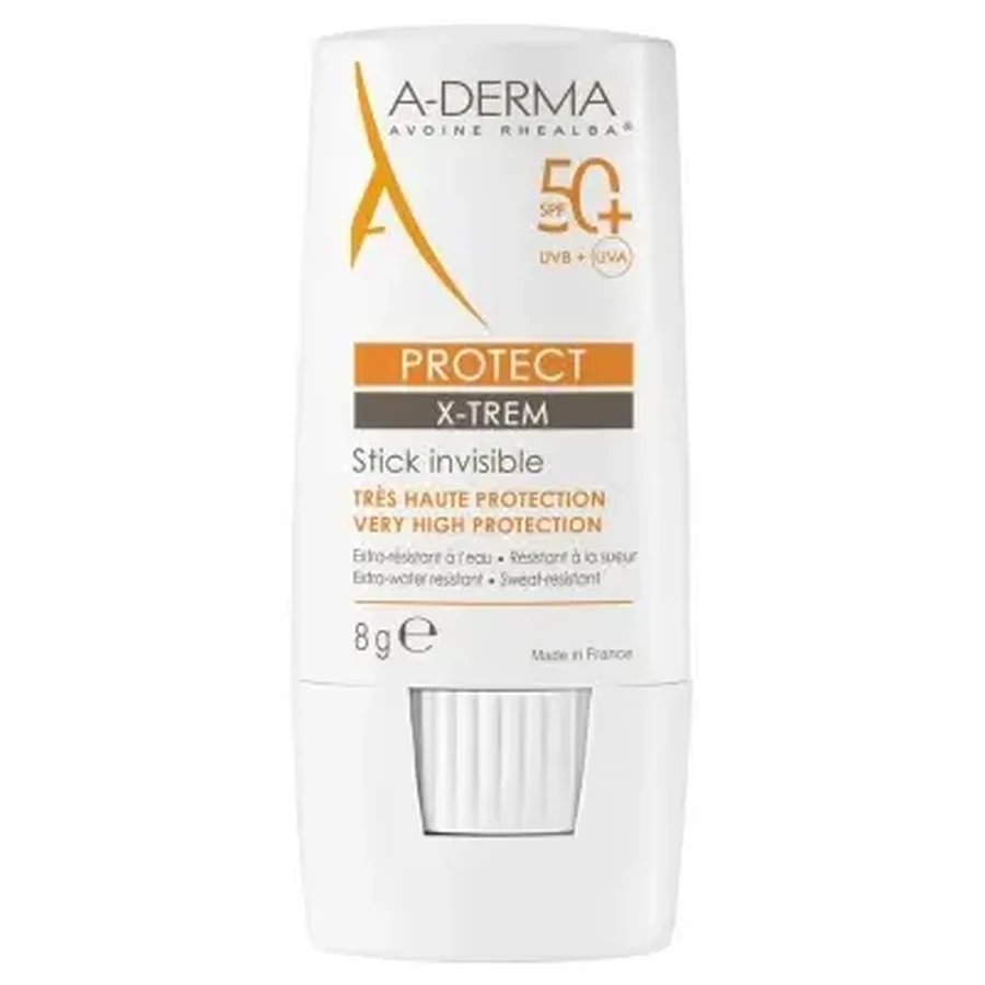 A-DERMA Protect X-Trem Незаметный стик SPF 50+ 8 г: цены и характеристики