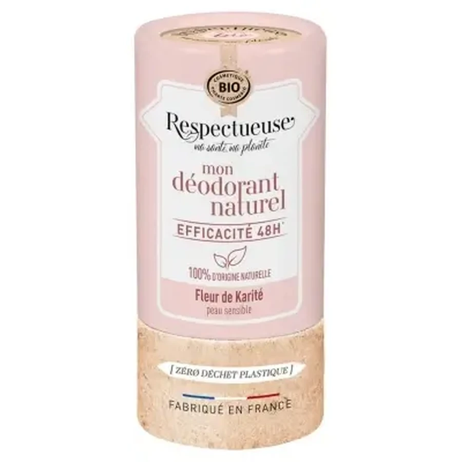 Дезодорант Respectueuse My Natural з органічними квітами каріте, 50 г: ціни та характеристики