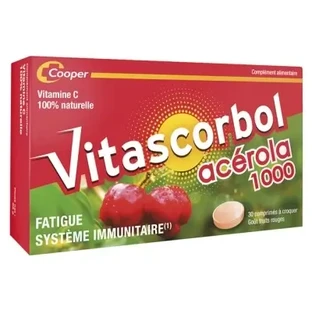 Vitascorbol Acerola 1000, 30 жевательных таблеток