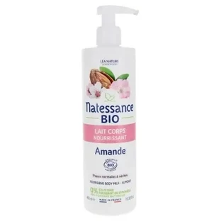Natessance Питательный лосьон для тела с органическим миндалем, 400 мл