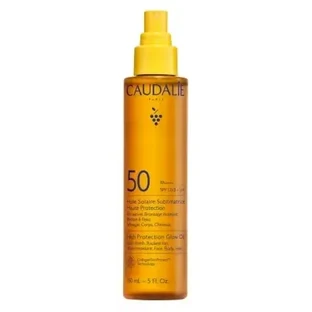 Caudalie Солнцезащитное масло с высоким уровнем защиты SPF 50 для сияющего цвета лица, 150 мл
