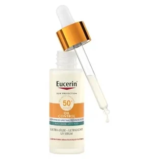 Eucerin Ультралегкая сыворотка с солнцезащитным фильтром и матирующим эффектом SPF 50+ 30 мл